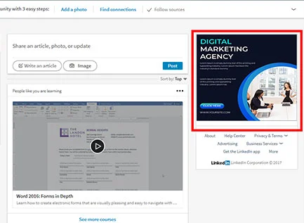 LinkedIn Ad Example 3